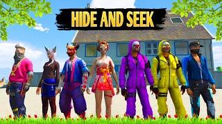 Playing Hide And Seek In Clock Tower Finding Noob Chimkandi - Garena Free Fire