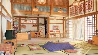 Ambience | Japanese kitchen  Summer Kitchen with sound of cooking&Baking&wild songbirds