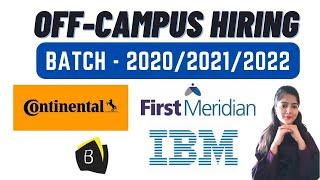 Off Campus Hiring || Batch -  2020 | 2021 | 2022 || MUST WATCH