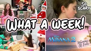 This Week Took a Turn… Health Shock, Moana 2 & Festive Fun! Weekly Vlog