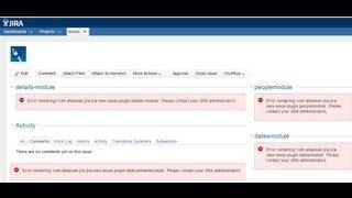 Jira Error Fix