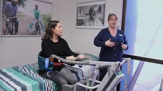 Aged Care students get hands on with Manual Handling class