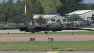 U-2 takeoff like a rocket. Impressive fast vertical climb ! 4K video