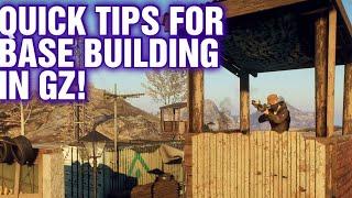 GENERATION ZERO Quick Base Building Tips For The Resistance Update !