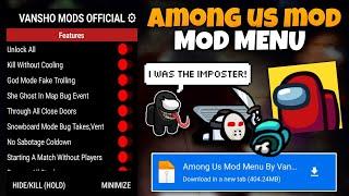 Among Us Mod Menu v2024.6.18 free chat , always imposter, unlock all skins - mod menu among us