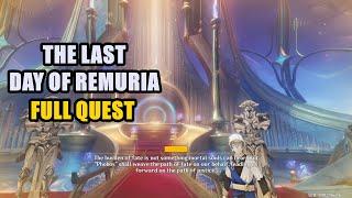 The Last Day of Remuria Quest Genshin Impact