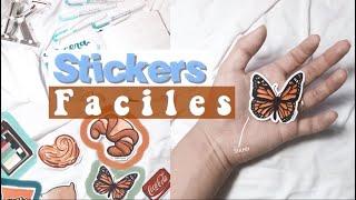 ¿COMO HACER STICKERS? || 3 maneras fáciles para que hagas tus propios Stickers!!!