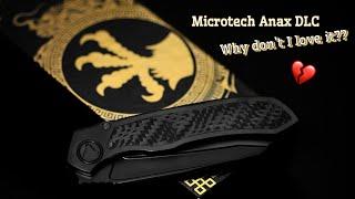 Microtech Anax DLC - These could have been great - Both variants reviewed
