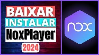 EMULADOR DE ANDROID NOX PLAYER / CONFIGURAÇÕES PARA PC FRACO 2024 !!