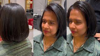 How to blunt haircut// Bob blunt tutorial// Bob cut step by step