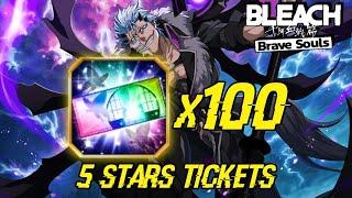Summons 100 5 Stars Tickets || BLEACH BRAVE SOULS