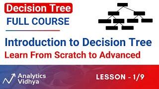 Decision Tree Full Course | #1. Introduction to Decision Tree