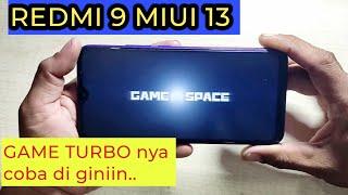Redmi 9 miui 13 - Update Game Turbo. ada yang bertambah fiturnya???