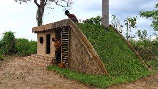 Build Amazing Mod House With Most Beautiful Grass Roof