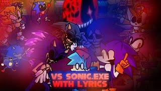 VS Sonic.exe WITH LYRICS | MEGA COLLECTION