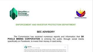 SKP Mining Update February 26, 2024 SK POOLS | SEC issued notice to the Public this is SCAM