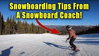 5 Beginner Snowboard Tips