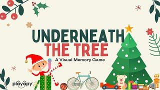 UNDERNEATH THE TREE | Visual Memory Game | Brain Break Christmas Activity for Kids