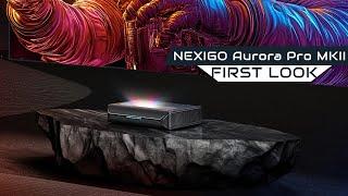 First Look: NEXIGO Aurora Pro MKII - Neuer Laser TV mit ALDP 5.0, 2400 ISO Lumen & Dynamischer Iris