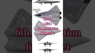 CHINA 6TH GENERATION  chengdu J36 FIGHTER JET  #chineseairforce #stealthfighter#china