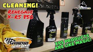 Cleaning the 2022 Renegade X-RS  850 For Storage | XPS Products = MAGIC! | Team Vincent Motorsports