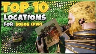 ARK: Top10 Base Locations For SOLO PvP  Official Settings - R.I.P. URI  Ark Survival Evolved