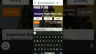 FFPL 500K LIVE WATCHING REDEEM CODE| FFPL TODAY REDEEM CODE| FREE FIRE PRO LEAGUE REDEEM CODE #short