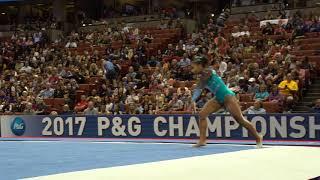 Jordan Chiles - Floor Exercise - 2017 P&G Championships - Senior Women - Day 1