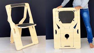 How to Make a Secret Foldable Chair at Home