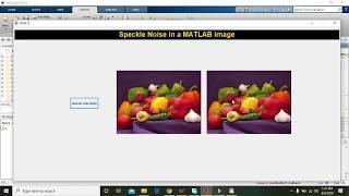 how to add speckle noise in an image in matlab | speckle noise in matlab