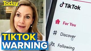 Peringatan dikeluarkan atas video TikTok mengerikan yang menargetkan anak-anak | Hari ini Tunjukkan Australia