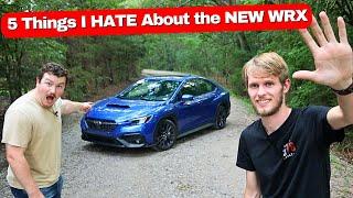 5 Things We HATE About the NEW Subaru WRX