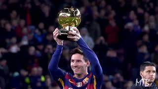 Lionel Messi ● All 6 ICONIC Ballon d'Or Presentations at the Camp Nou