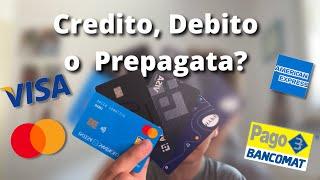 Le Differenze Tra Carta Di Debito, Credito e Prepagata!