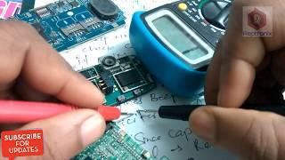 How to check Capacitor using Multimeter | How to repair Capacitor problem in mobile phone board |