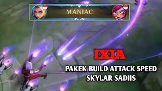 IXIA MIDLANE IS REEL !! MANIAC DENGAN BUILD INI #mobilelegends #ixia