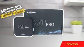 Harga terjangkau tapi Spek gak kalah saing | Review Android TV Box Inforce X1 Pro