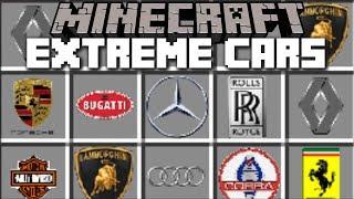 Minecraft CAR MOD / RIDE AROUND IN GTA 5 REALISTIC CARS AND KEEP THEM!! Minecraft