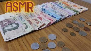 ASMR BILLETES Y MONEDAS DE ARGENTINA - ASMR ARGENTINA