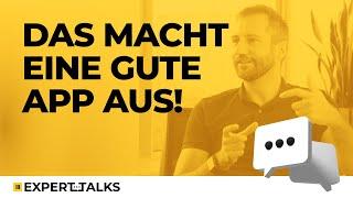 Echobot Expert Talks #23: Das macht eine gute App aus! – mit Kay Dollt