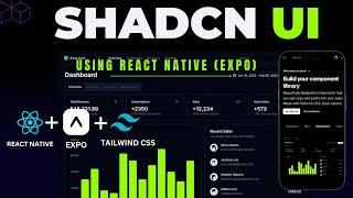  How to install shadcn UI in React Native (Expo) 