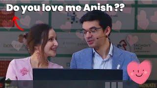 "Do You Love Me, Anish?" – Funniest Chess Couple Moments! 