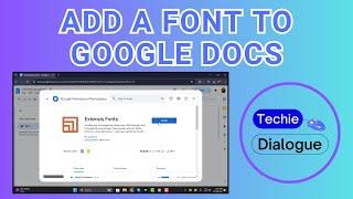 How to Add a Font to Google Docs