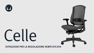 Herman Miller Celle sedia ufficio | Regolazione