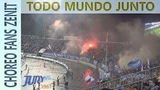 "Todo mundo junto" - choreo fans Zenit