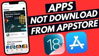 Apps Not Downloading from App Store on iPhone?  Fix It Now! (iOS 18.3)