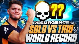 WORLD RECORD en SOLO vs TRIO en RÉSURGENCE 