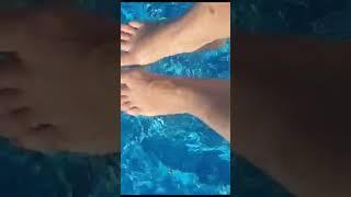 #feet #indianvlogger @NamitaPatelheels @namitafeetfinds #swimwear #feetjewelry