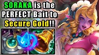 Soraka is the PERFECT Bait to Secure Gold! | Diamond Support | Patch 14.12