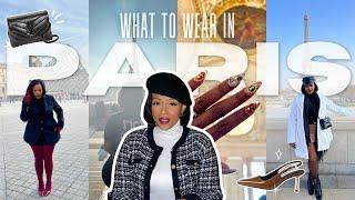 WHAT TO WEAR IN PARIS HOW TO DRESS WARM PAISIAN OUTFIT INSPO | CURVY PLUS SIZE | CRYSTAL CHANEL